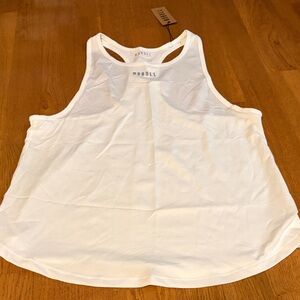 NOBULL Classic White Tank Top